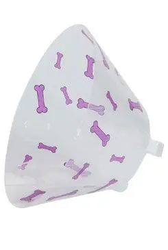 Límec ochranný BUSTER plastový Bone fialový 10cm