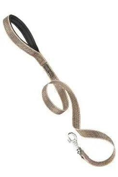 Vodítko reflexní DAYTONA DELUXE G25/120 hnědé FP
