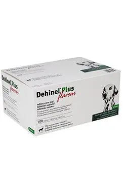 Dehinel Plus Flavour pro psy 100 tablet