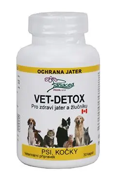 Vet-Detox pro zdraví jater a žlučníku 30cps