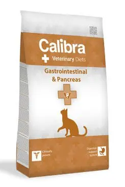 CALIBRA Veterinary Diets Gastrointestinal & Pancreas granule pro kočky, Hmotnost balení: 2 kg