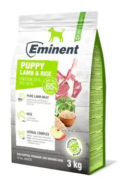 EMINENT Puppy Lamb & Rice 29/16 granule pro štěňata, Hmotnost balení: 3 kg