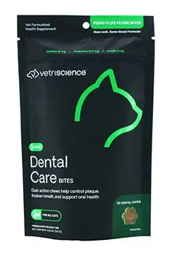 VetriScience Perio Plus Feline dent. kousky 60ks kočka + Množstevní sleva