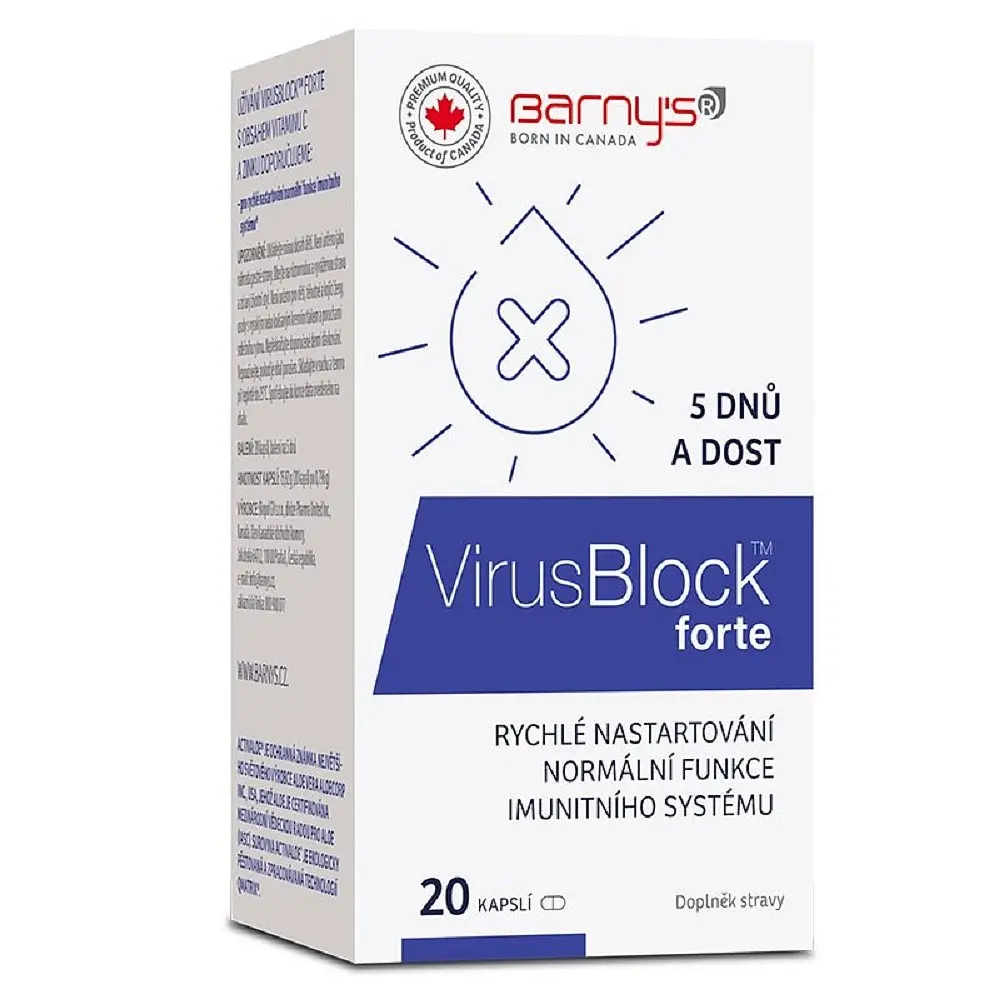 Barnys VirusBlock forte cps.20