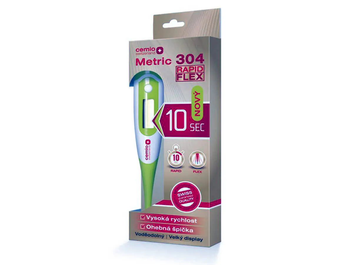 Cemio Metric 304 Rapid Flex Teploměr Digitální
