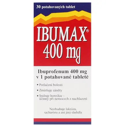 IBUMAX POR 400MG TBL FLM 30