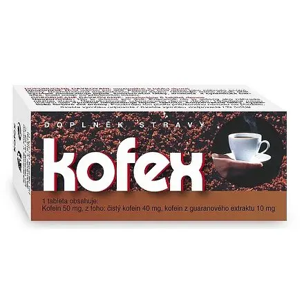 NATURVITA Kofex přírodní kofein + guarana 80 tablet