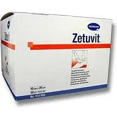 Zetuvit Kompres nesterilní 10 x 20cm 30 ks