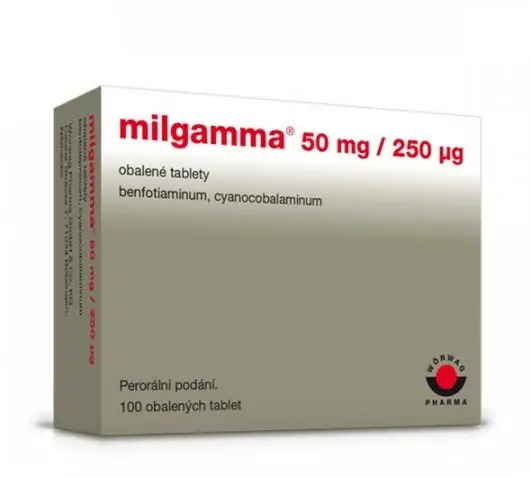 MILGAMMA POR 50MG/250MCG TBL OBD 100