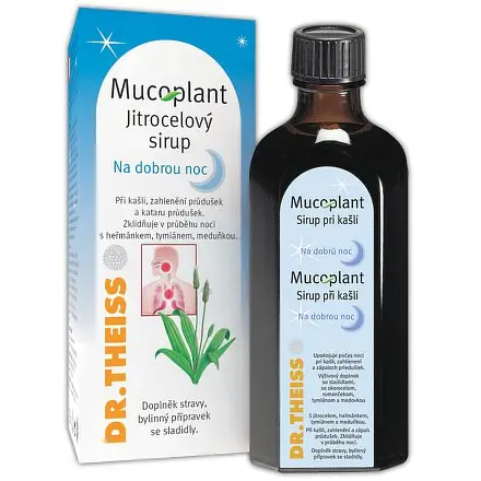 Mucoplant Jitrocelový roztok Na dobrou noc 250ml