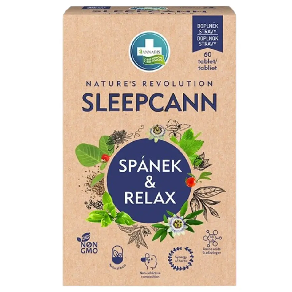 Annabis SLEEPCANN Spánek&Relax 60 tablet