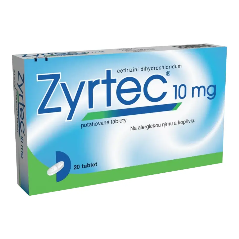 ZYRTEC POR 10MG TBL FLM 20