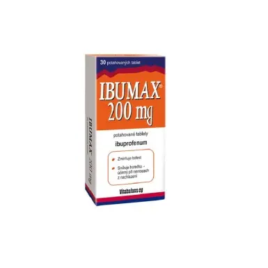 Ibumax 200mg 30 potahovaných talet