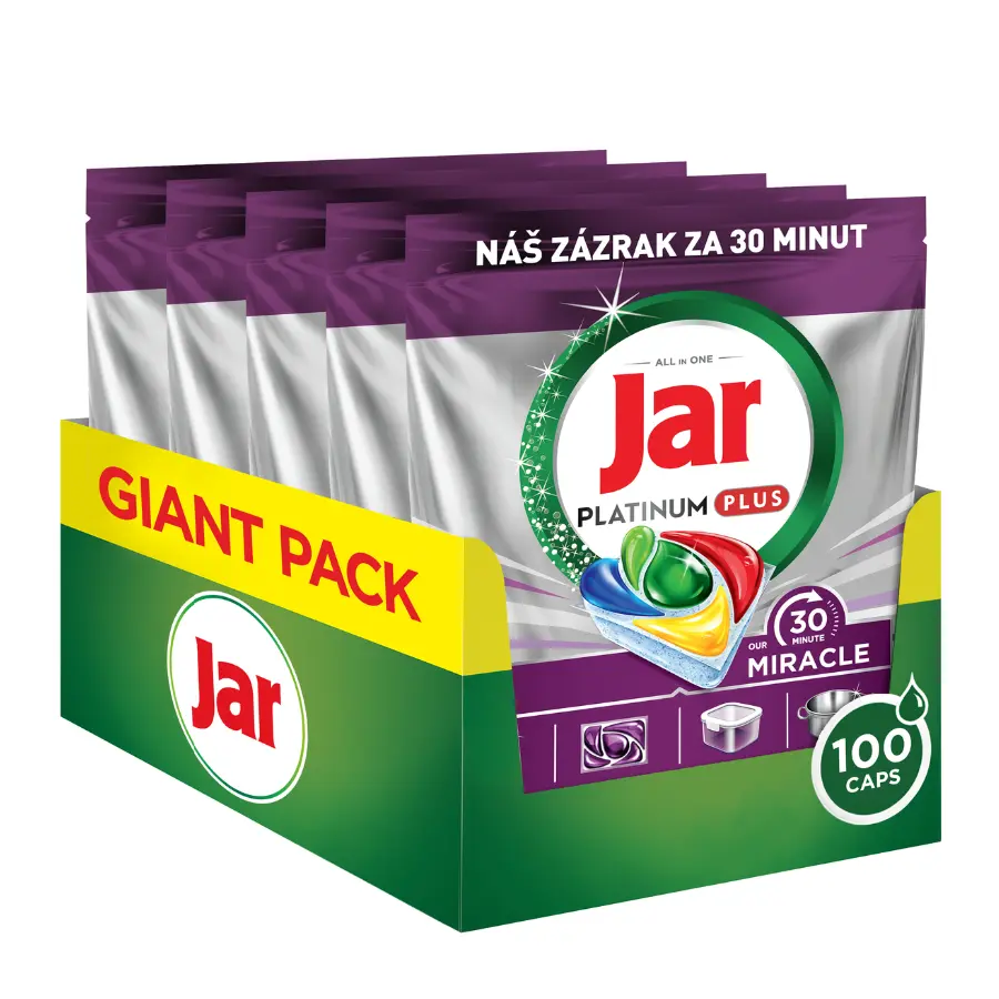 Jar tab (5x20ks/kra) PlatPlus Miracle G