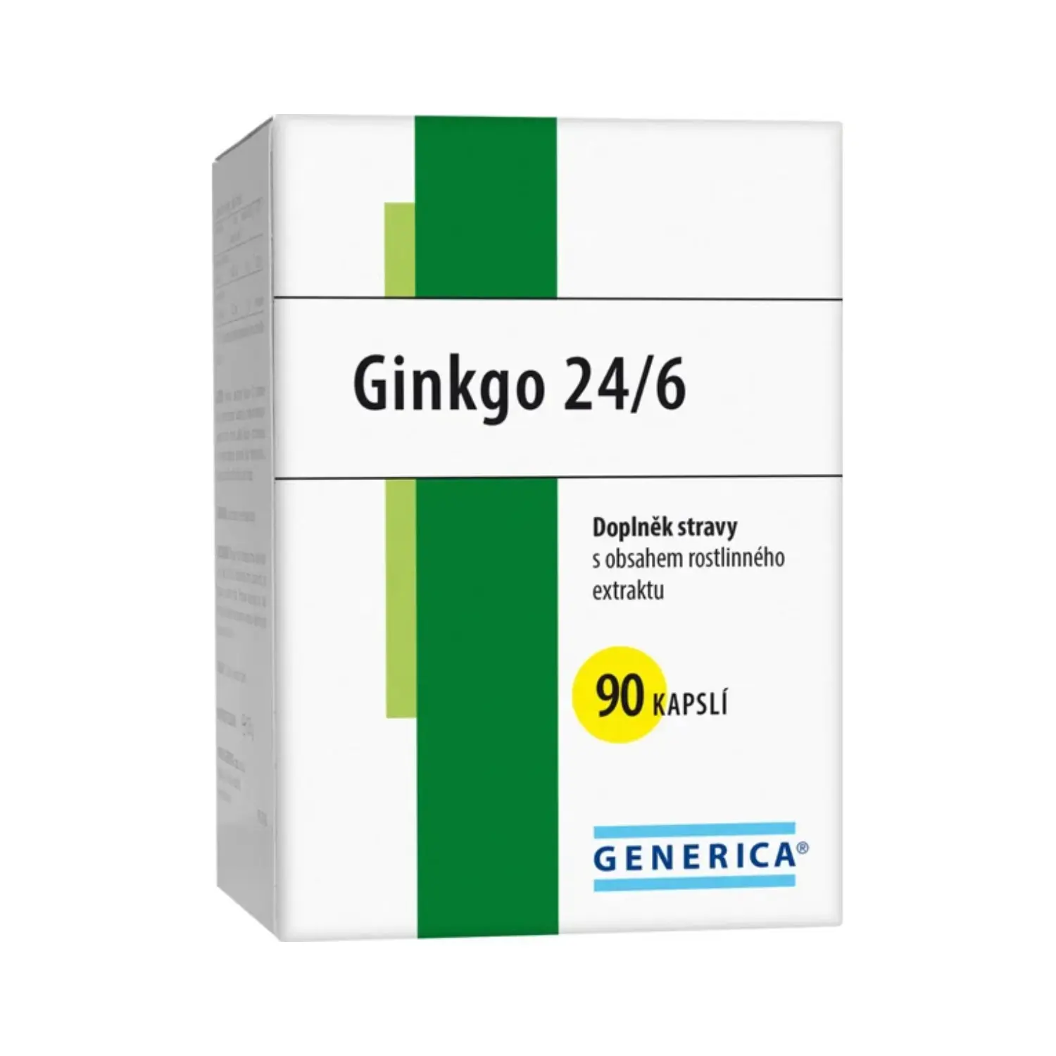 Generica Ginkgo 24/6 90 kapslí