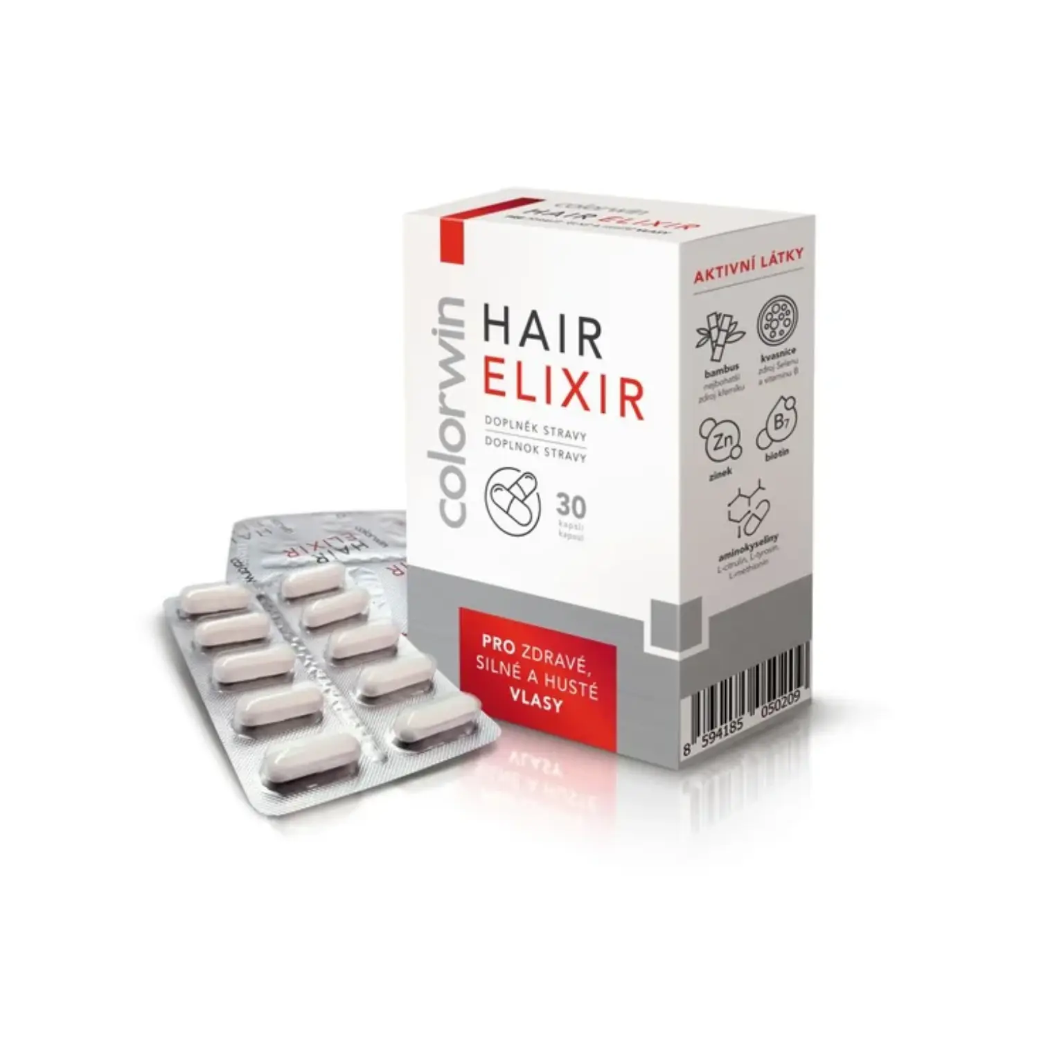 Colorwin Hair Elixir 30 kapslí