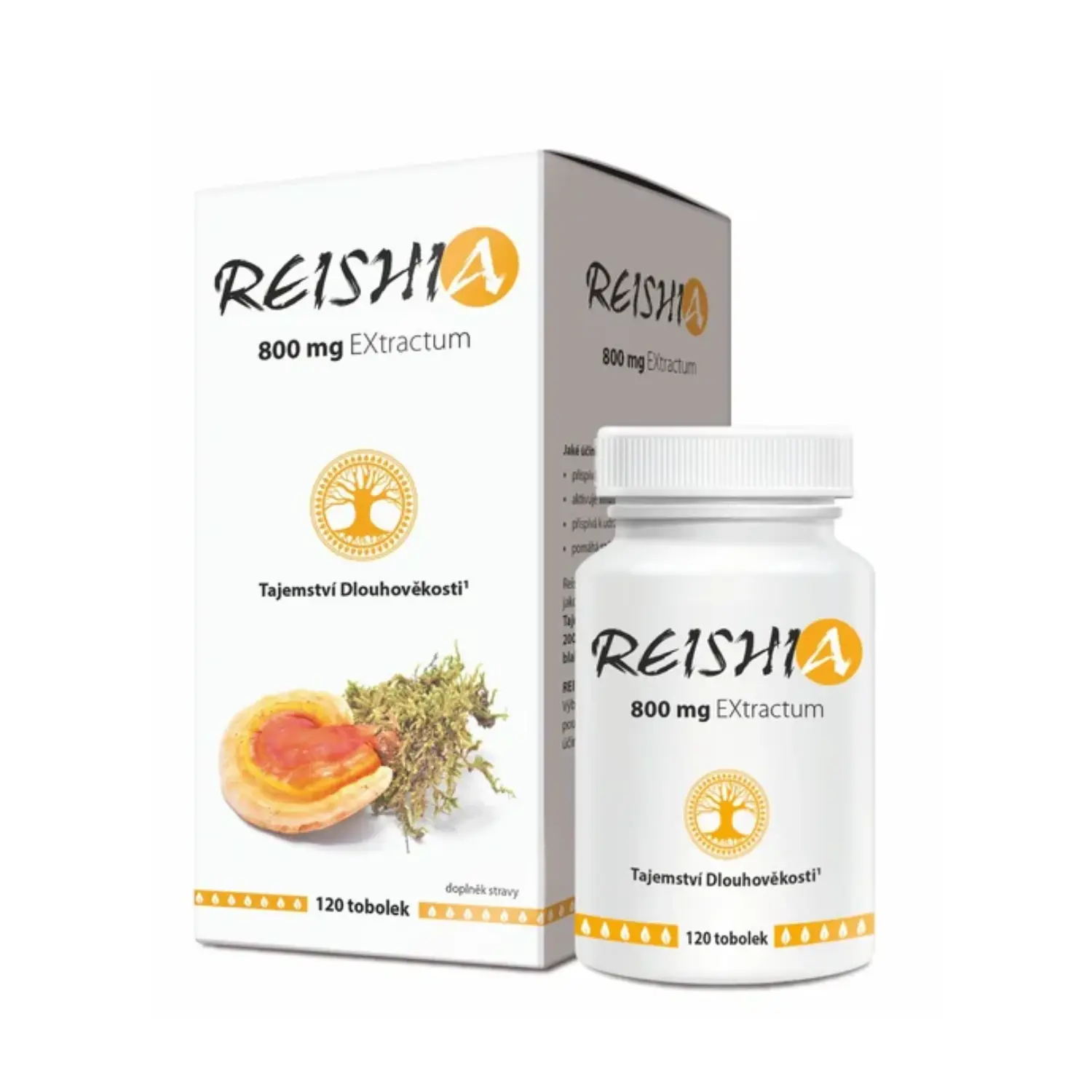 REISHIA 800 mg EXtractum tob.120