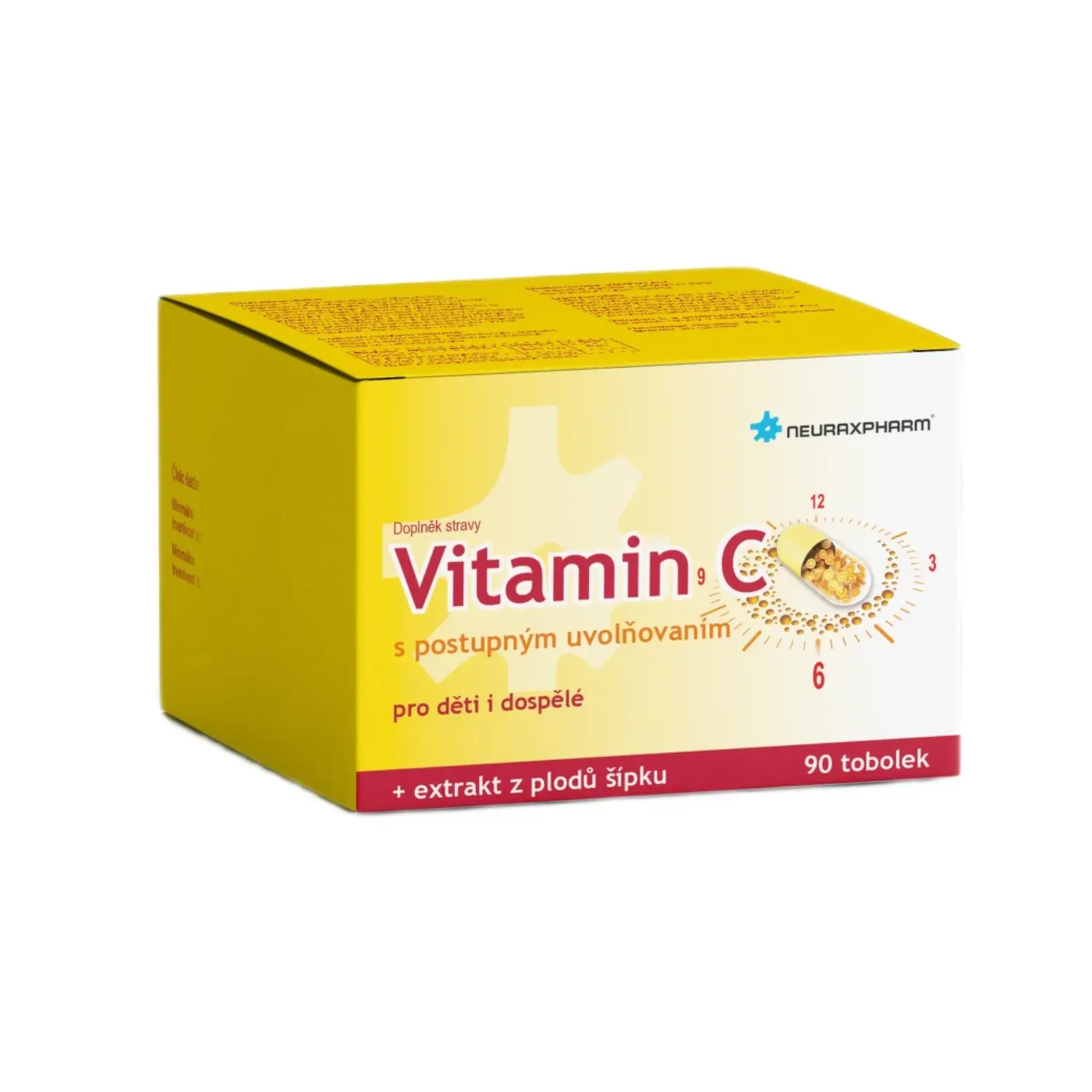 Vitamin C s postupným uvolňováním tob.90
