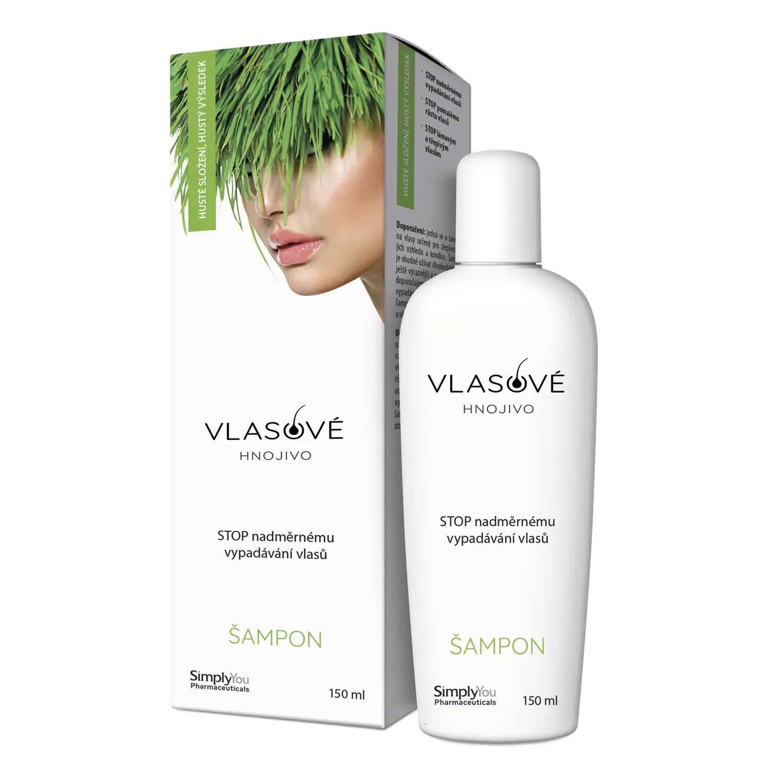 Vlasové hnojivo šampon 150 ml