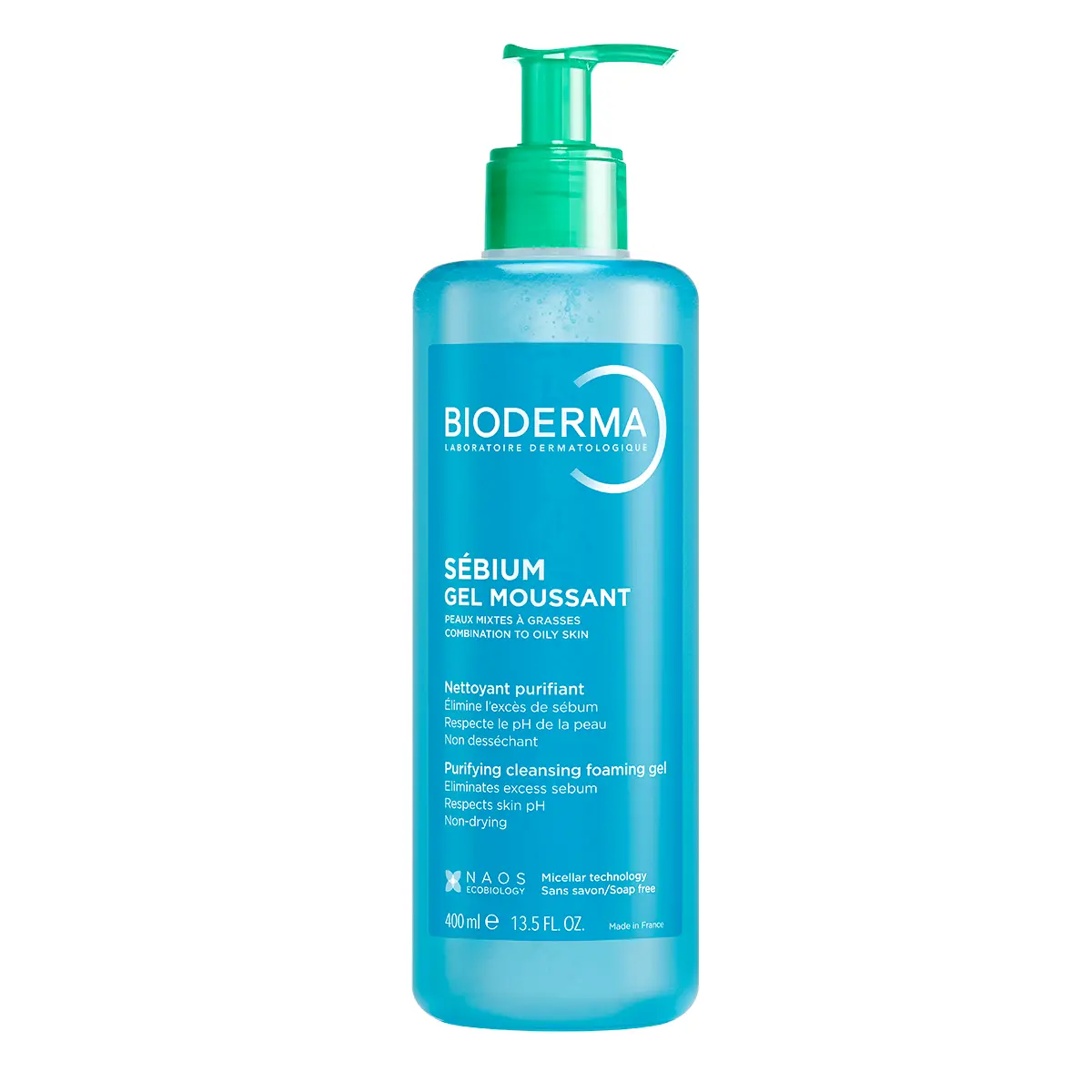 Bioderma Čisticí pleťový gel Sébium Purifying Cleansing Foaming Gel 400 ml