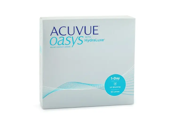 Johnson & Johnson Acuvue Oasys 1-Day with HydraLuxe (90 čoček)