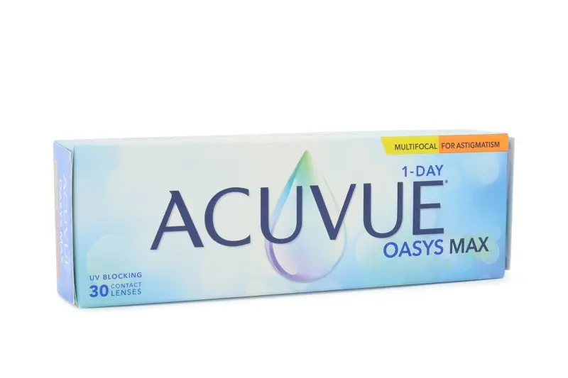 Johnson & Johnson Acuvue Oasys Max 1-Day Multifocal for Astigmatism (30 čoček)