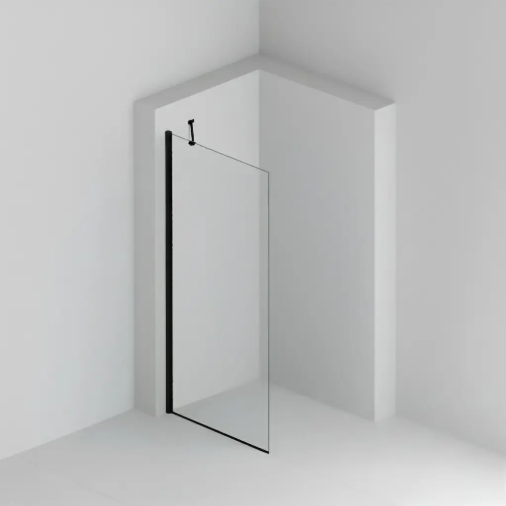 Well Pevná stěna ALFA 100 Black Clear 8595703853968