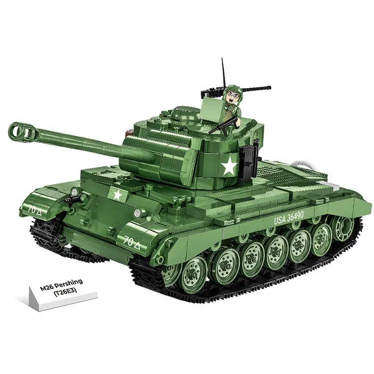 Cobi 2564 ii ww m26 pershing t26e3, 904 k, 1 f