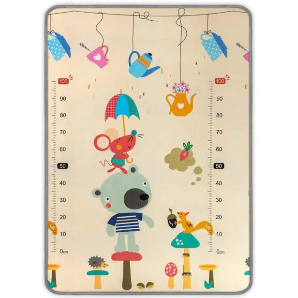 Milly Mally Dětská pěnová hrací podložka Kinder Bear and Whales