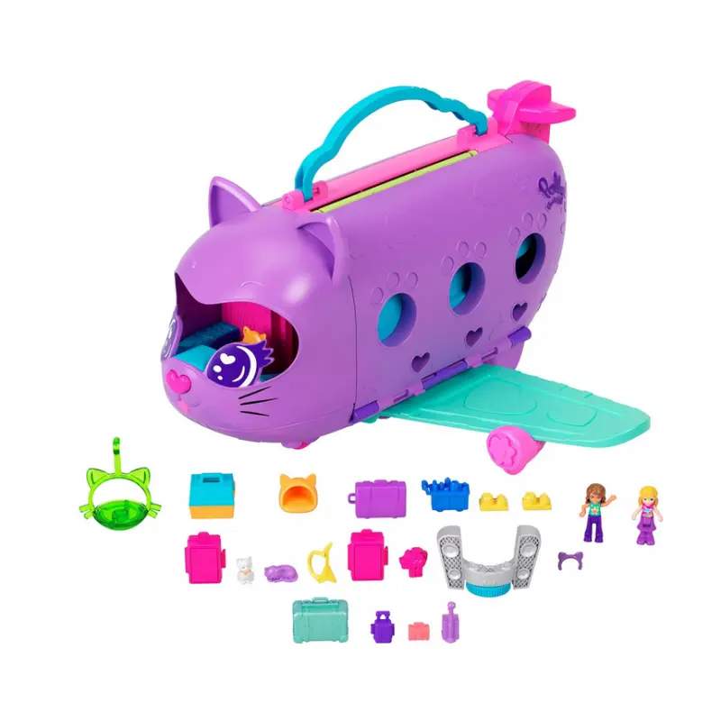 Mattel Polly Pocket letadlo set HWP19 /1
