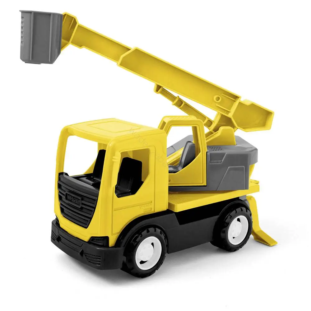 Wader Tech Truck auto s plošinou v kartonu