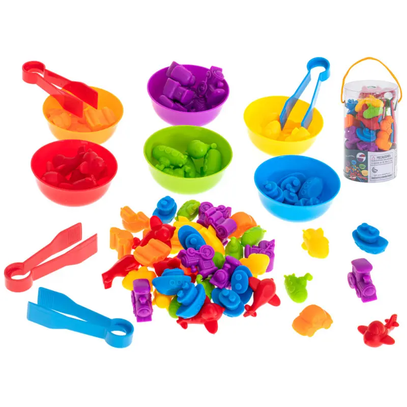 Výukové prostředky - učí počítat - Montessori 36 ks