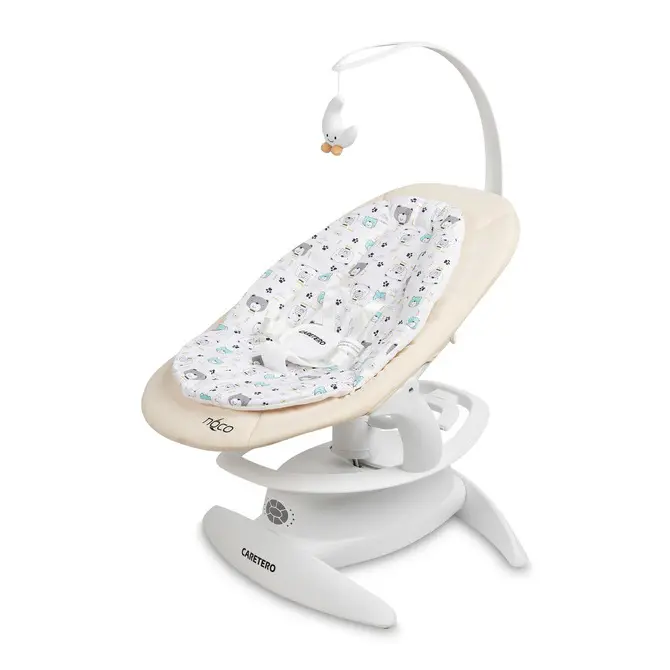 CARETERO Lehátko houpátko NOCO BEIGE
