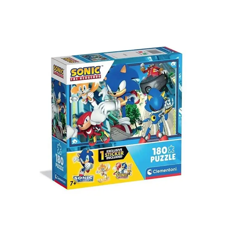 Clementoni Puzzle 180 SuperKolor Sonic