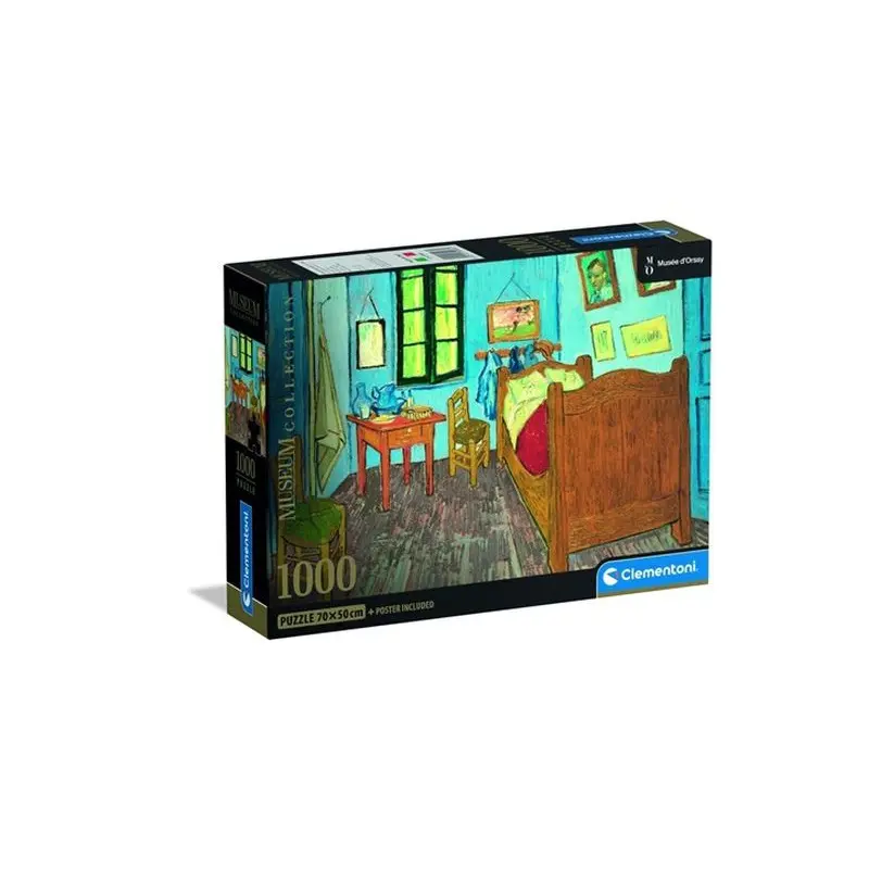 Clementoni Puzzle 1000 Compact Museum Collection Bedroom In Arles