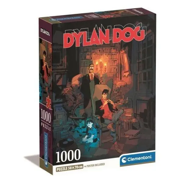 Clementoni Puzzle 1000 dílků Kompaktní Dylan Dog 39817
