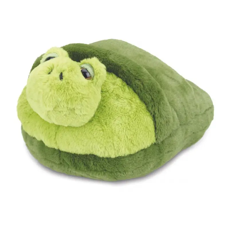 Cozy Noxxiez hřejivý plyšový pantofel - Želva