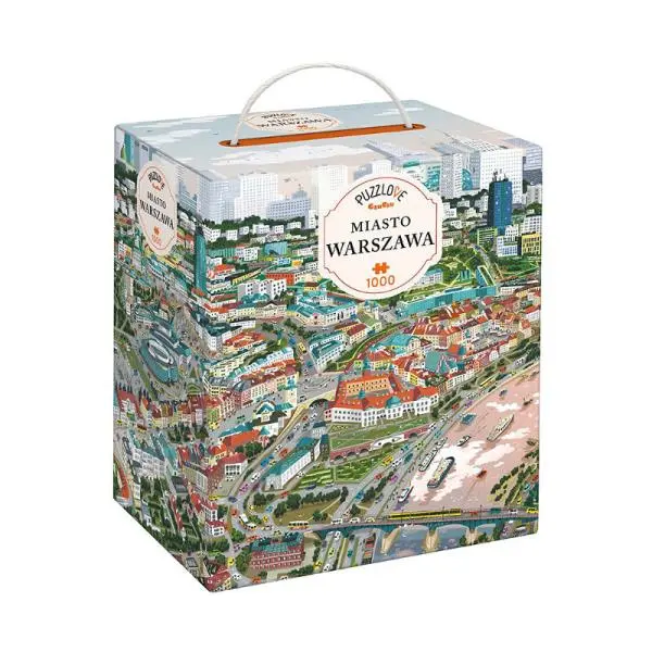 Czuczu Puzzlove město Varšava 1000 ks