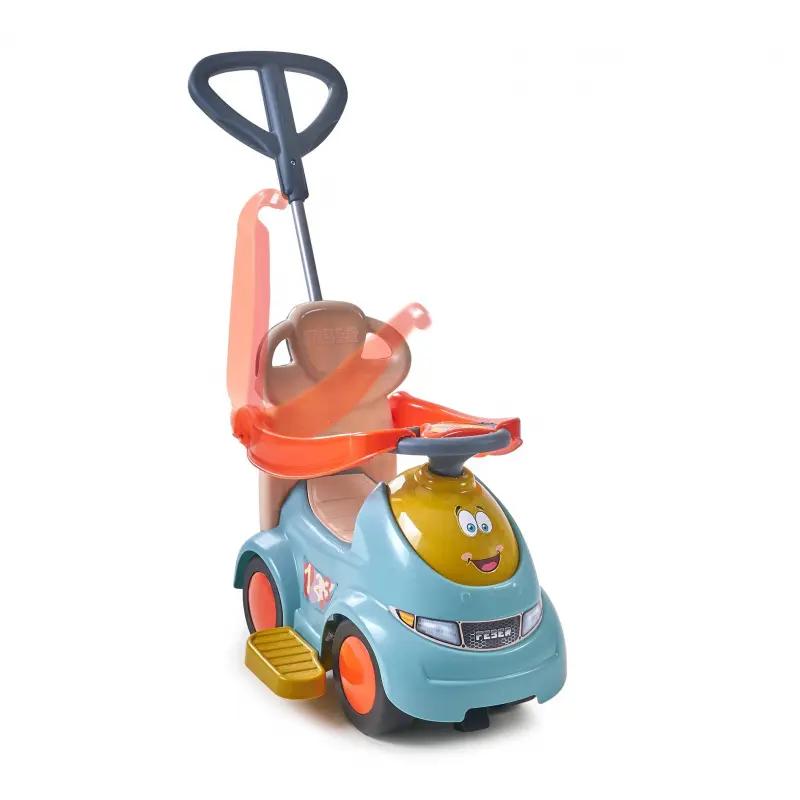Feber Multifunkční odrážedlo s vodicí tyčí PUSH N’GO