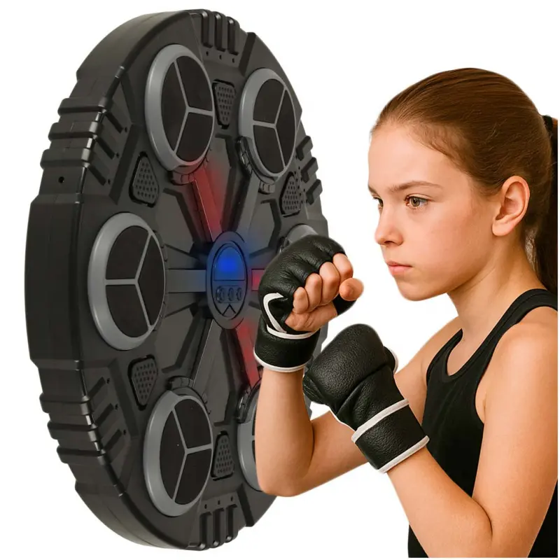 Tréninkový boxerský terč na zeď Bluetooth LED USB