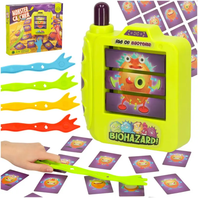 Hra Catch monsters pro trénování paměti dětí