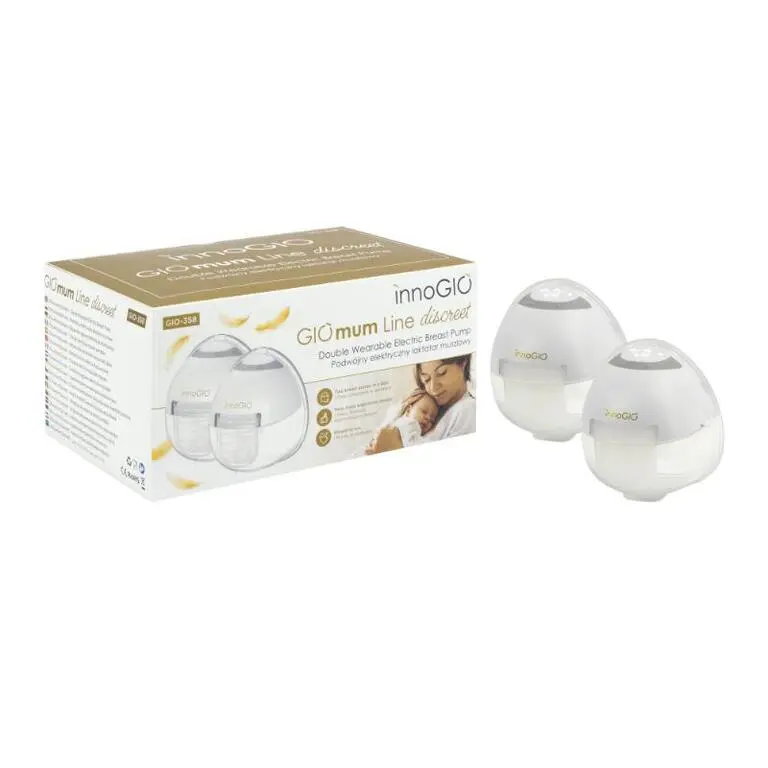 Innogio GIO-358 dvojitý mušlový elektrický odsávač mateřského mléka GIOmum Line Discreet Double