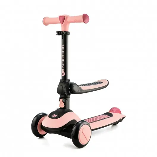 Kinderkraft Scooter koloběžka HALLEY rose pink tříkolová