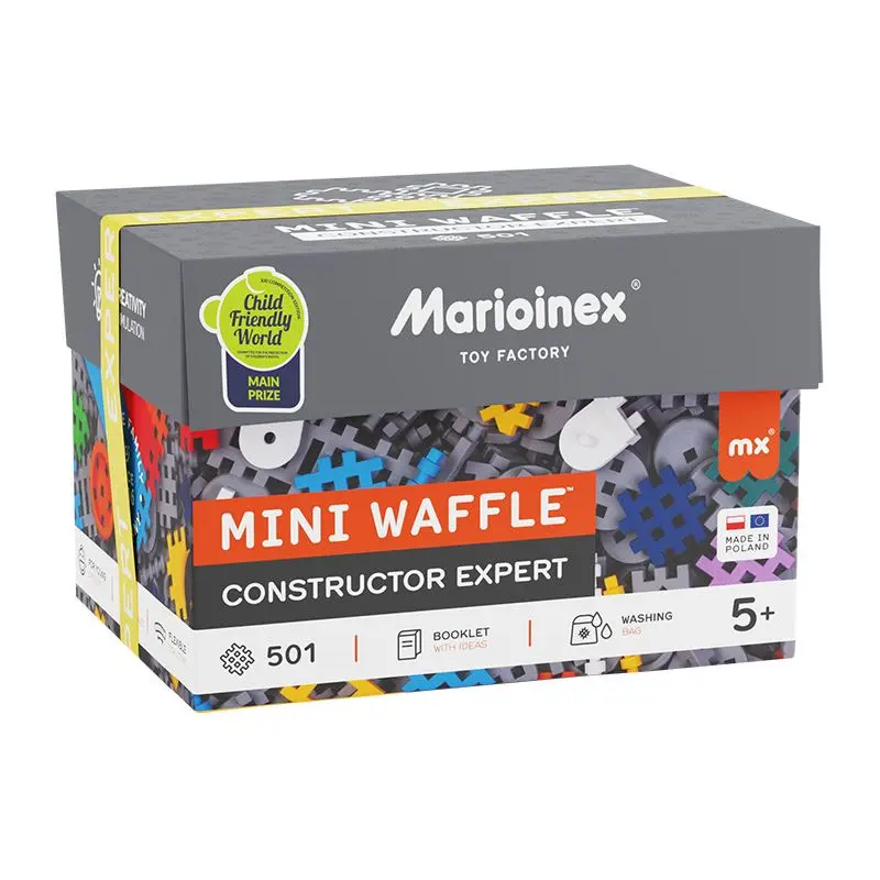 Stavebnice waffle mini 501ks Expert