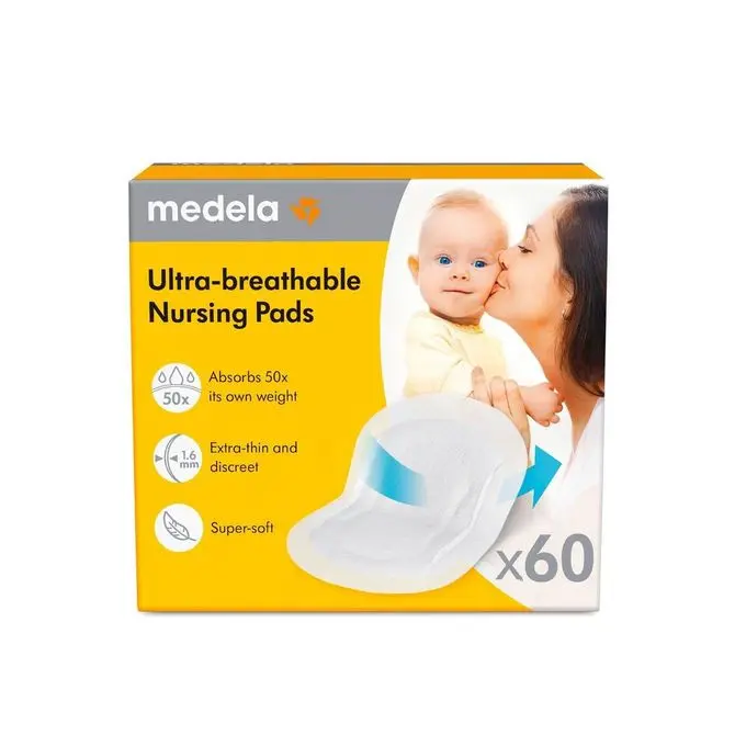 Medela Vložky laktační prodyšné 60ks