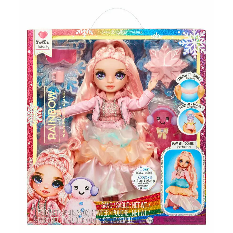 Mga rainbow high winter wonderland doll - bella pink