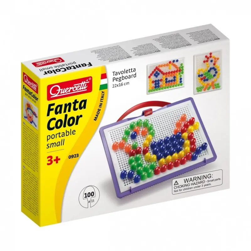 Quercetti Mozaika Fantacolor Tab - 150 ks, zvířata 2