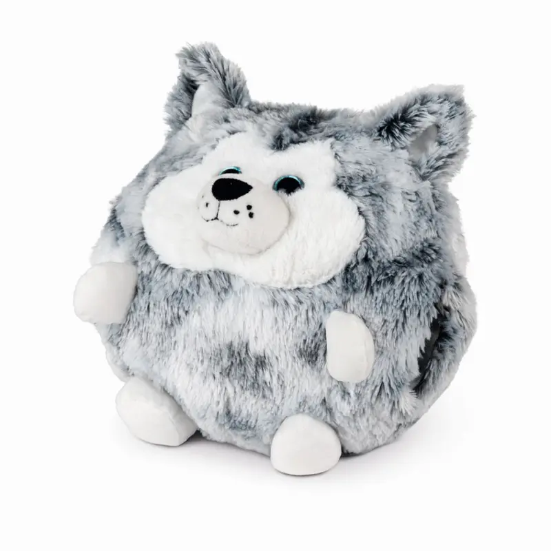 Cozy Noxxiez plyšový polštář 3v1 - Husky