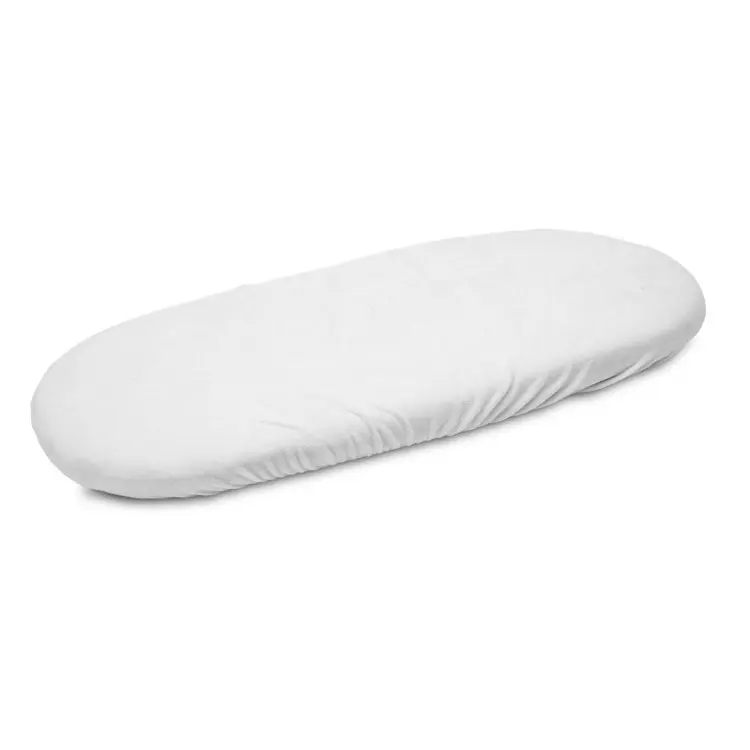 Sensillo Prostěradlo froté do kočárku 35 x 75 cm bílé