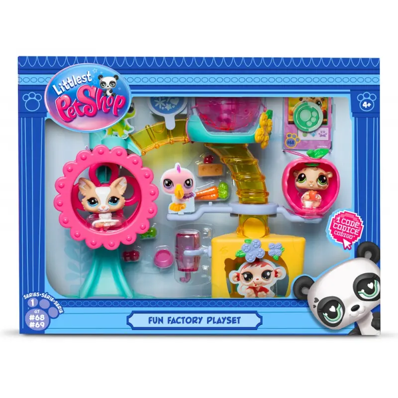 TM Toys Littlest Pet Shop: továrna zábavy s 2 figurkami